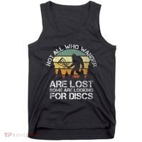 Disc Golf Funny Bigfoot Apparel Tank Top thumb 0