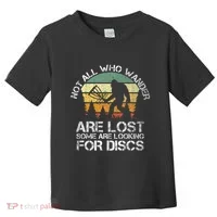 Disc Golf Funny Bigfoot Apparel Toddler T-Shirt thumb 0