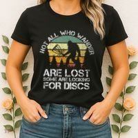 Disc Golf Funny Bigfoot Apparel Women's T-Shirt thumb 2
