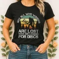 Disc Golf Funny Bigfoot Apparel Women's T-Shirt thumb 2