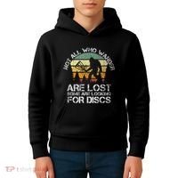 Disc Golf Funny Bigfoot Apparel Kids Hoodie thumb 4