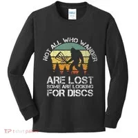 Disc Golf Funny Bigfoot Apparel Kids Long Sleeve Shirt thumb 0