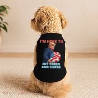 Disc Golf Funny Hit Trees And Curse Retro Disc Golf Doggie Tank thumb 2