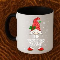 Dispatcher Gnome Funny Dispatch Christmas Pajama.png Coffee Mug thumb 2