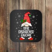 Dispatcher Gnome Funny Dispatch Christmas Pajama.png Coaster thumb 0