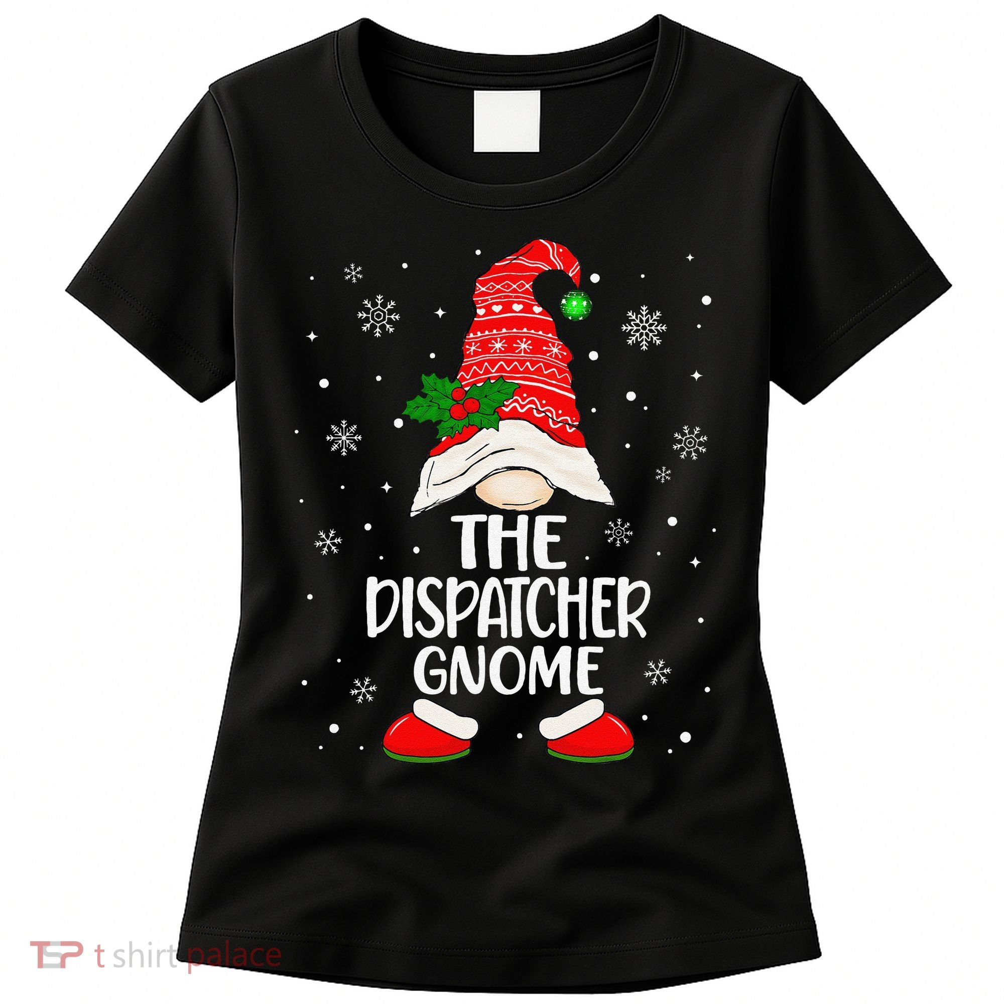 Dispatcher Gnome Funny Dispatch Christmas Pajama.png Women's T-Shirt