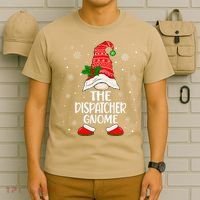 Dispatcher Gnome Funny Dispatch Christmas Pajama.png T-Shirt thumb 6