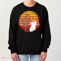 Disc Golf Frisbee Golf Disc Sport Players Cute Cat Lovers Women's Sweatshirt thumb 0
