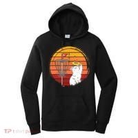 Disc Golf Frisbee Golf Disc Sport Players Cute Cat Lovers Women's Hoodie thumb 0