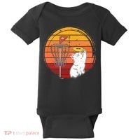Disc Golf Frisbee Golf Disc Sport Players Cute Cat Lovers Baby Bodysuit thumb 0
