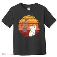 Disc Golf Frisbee Golf Disc Sport Players Cute Cat Lovers Toddler T-Shirt thumb 0