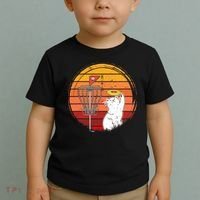 Disc Golf Frisbee Golf Disc Sport Players Cute Cat Lovers Toddler T-Shirt thumb 2