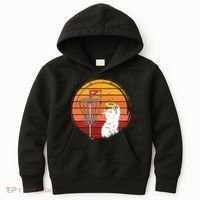 Disc Golf Frisbee Golf Disc Sport Players Cute Cat Lovers Kids Hoodie thumb 0