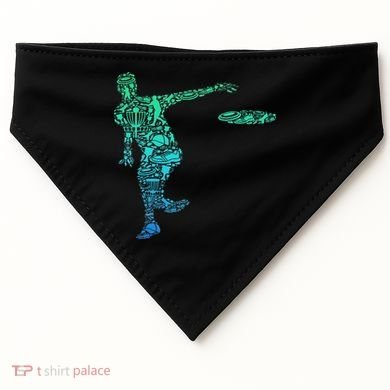 Disc Golf Frisbee USA-Made Doggie Bandana