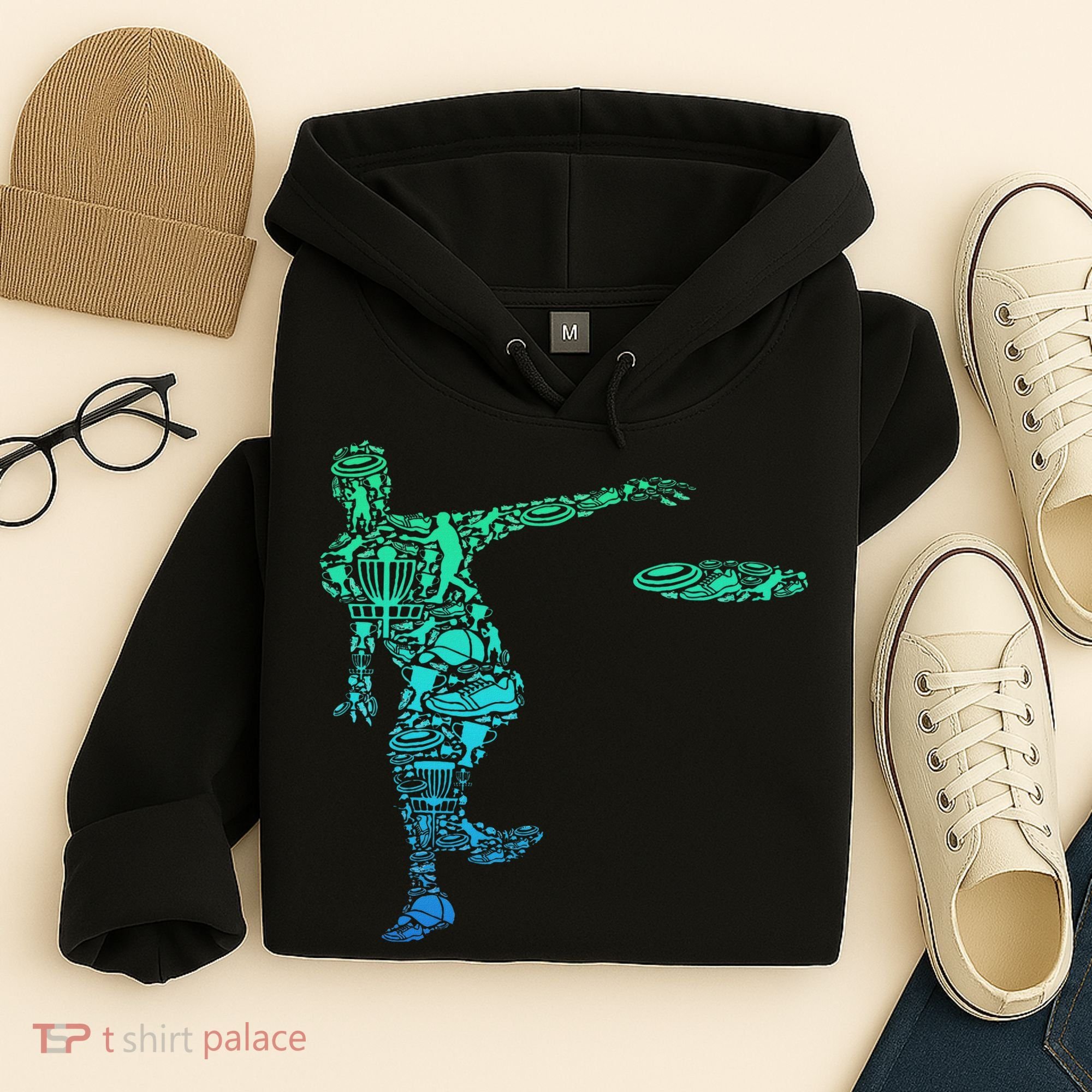 Disc Golf Frisbee Hoodie
