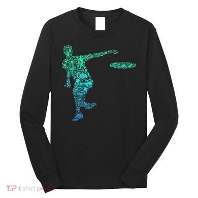 Disc Golf Frisbee Long Sleeve Shirt