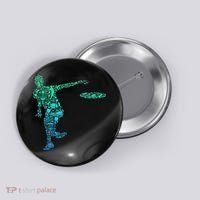 Disc Golf Frisbee Button thumb 0