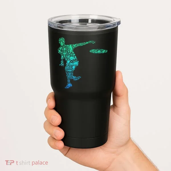 Disc Golf Frisbee Tumbler
