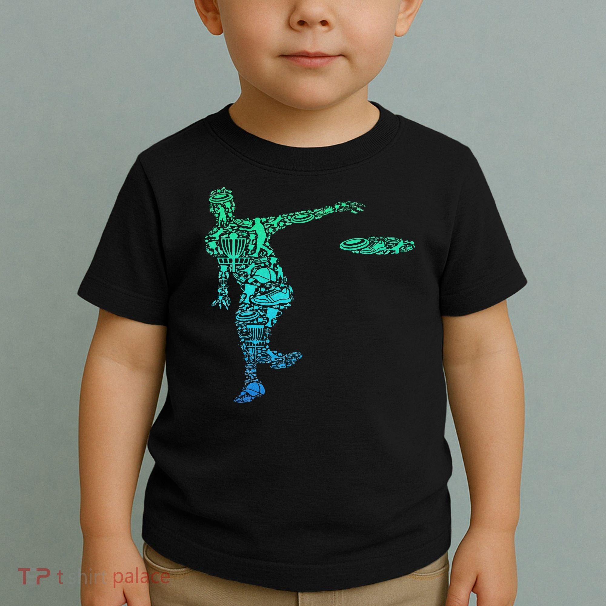 Disc Golf Frisbee Toddler T-Shirt