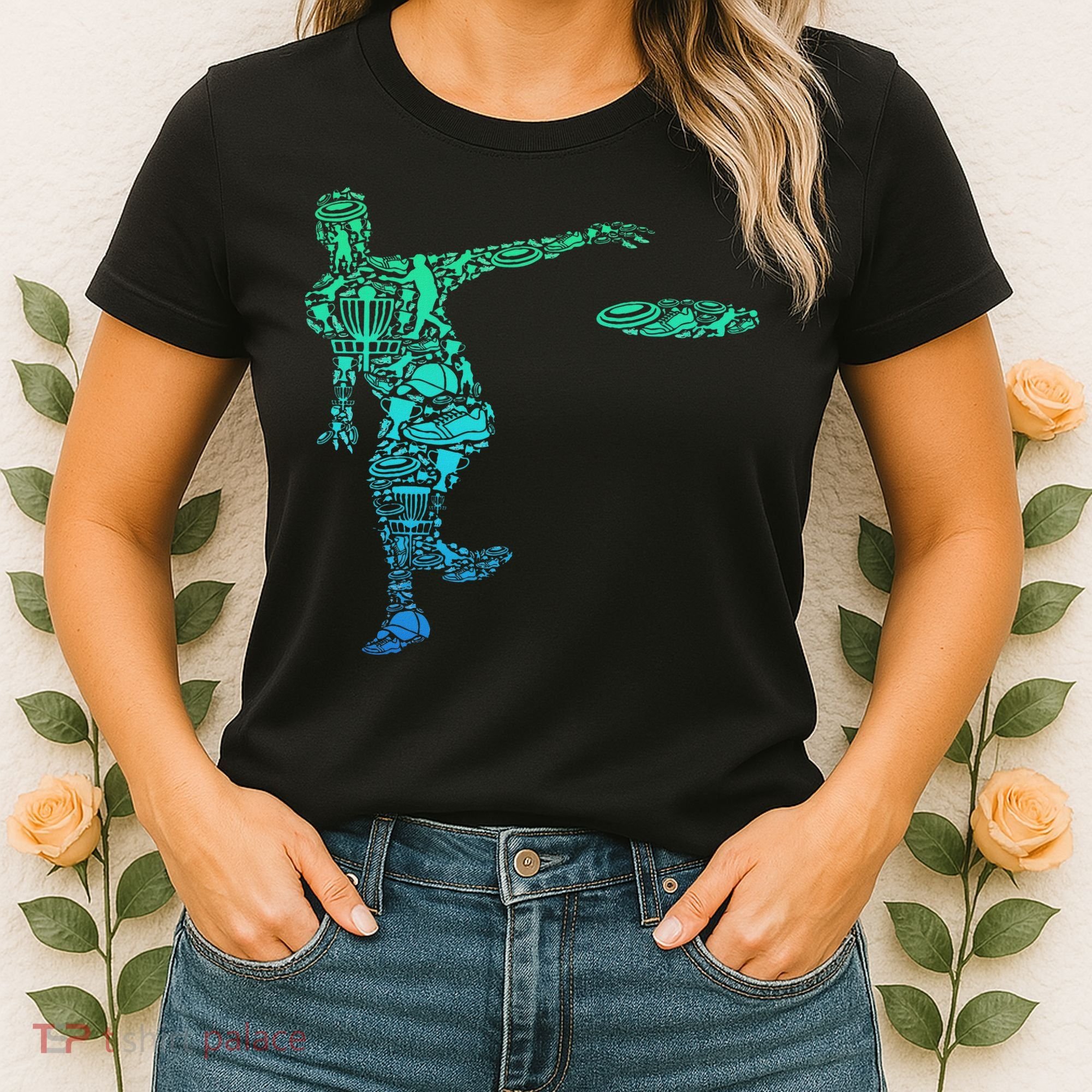 Disc Golf Frisbee Women's T-Shirt