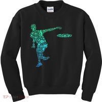 Disc Golf Frisbee Kids Sweatshirt thumb 0