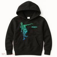 Disc Golf Frisbee Kids Hoodie thumb 0