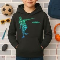 Disc Golf Frisbee Kids Hoodie thumb 2