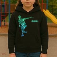 Disc Golf Frisbee Kids Hoodie thumb 3