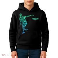 Disc Golf Frisbee Kids Hoodie thumb 4