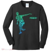 Disc Golf Frisbee Kids Long Sleeve Shirt thumb 0