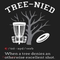 Disc Golf Funny Stupid Tree Treenied III Women's Sweatshirt thumb 2