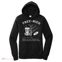 Disc Golf Funny Stupid Tree Treenied III Women's Hoodie thumb 0