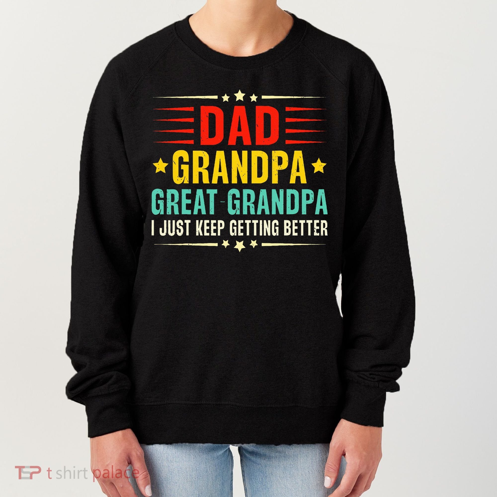 Dad Grandpa Great Grandpa Cool Women's Sweatshirt