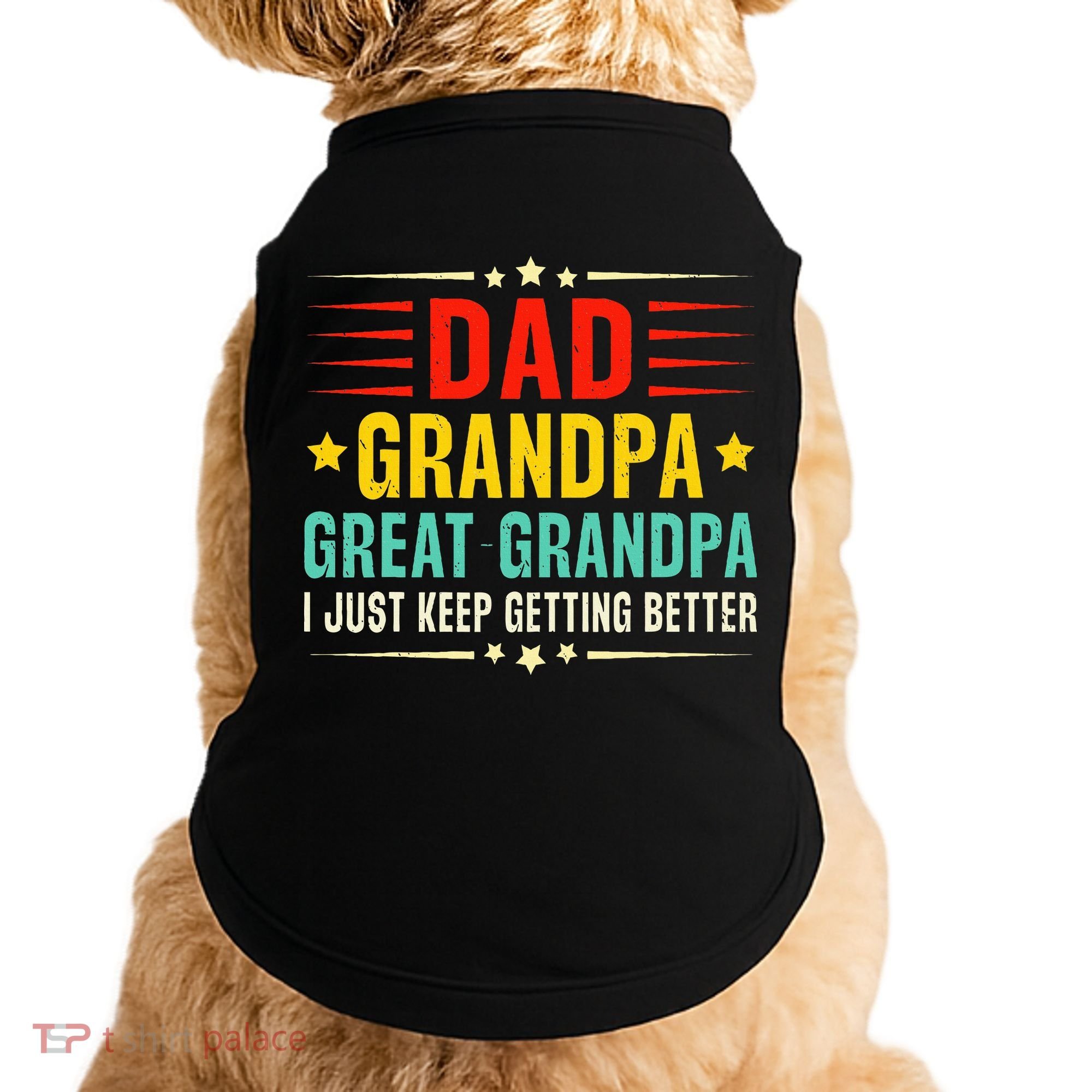 Dad Grandpa Great Grandpa Cool Doggie Tank