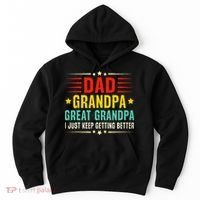 Dad Grandpa Great Grandpa Cool Hoodie thumb 0