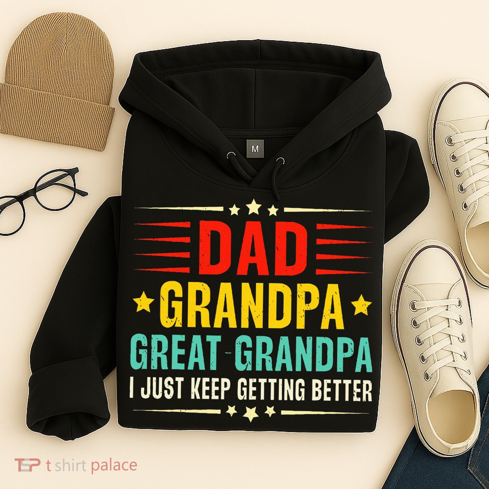 Dad Grandpa Great Grandpa Cool Hoodie