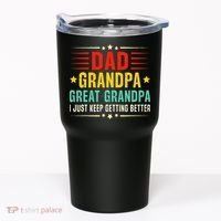 Dad Grandpa Great Grandpa Cool Tumbler thumb 0