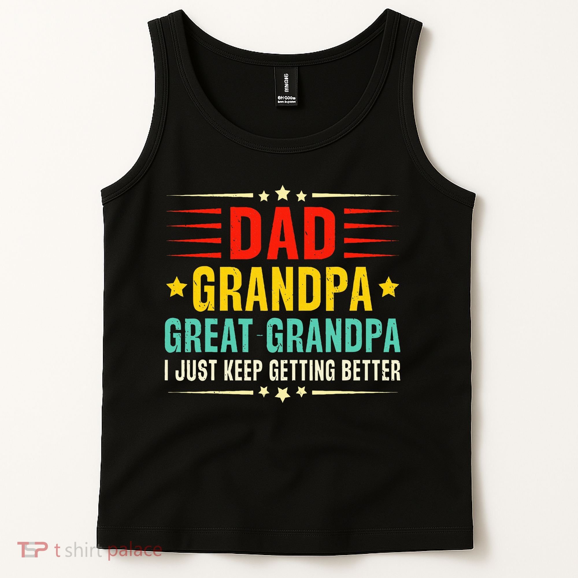 Dad Grandpa Great Grandpa Cool Tank Top