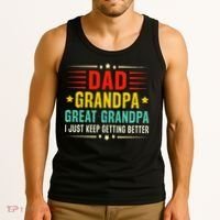 Dad Grandpa Great Grandpa Cool Tank Top thumb 3