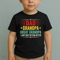 Dad Grandpa Great Grandpa Cool Toddler T-Shirt thumb 2