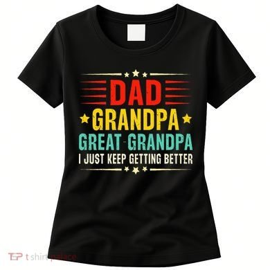 Dad Grandpa Great Grandpa Cool Women's T-Shirt