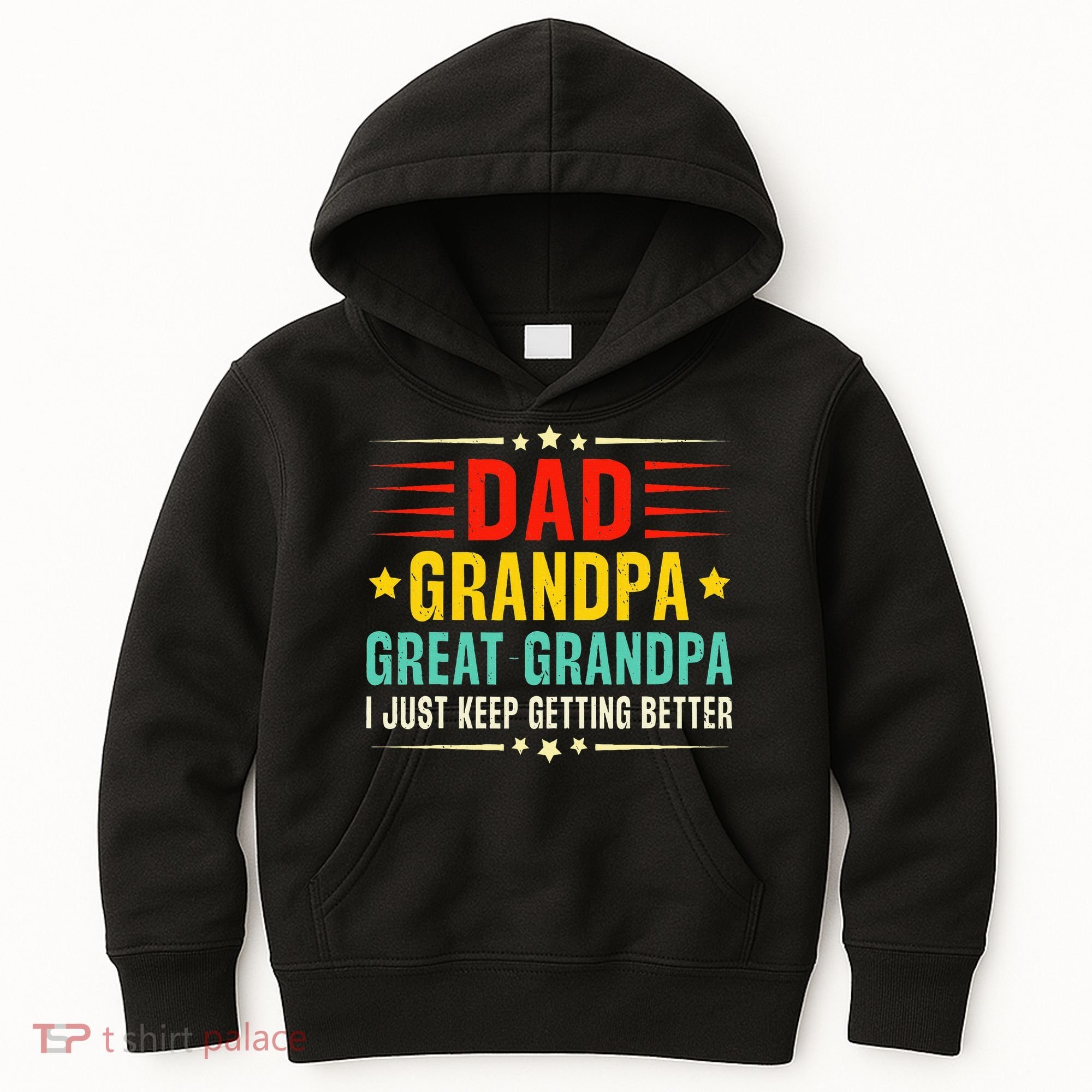 Dad Grandpa Great Grandpa Cool Kids Hoodie