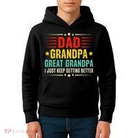 Dad Grandpa Great Grandpa Cool Kids Hoodie thumb 4