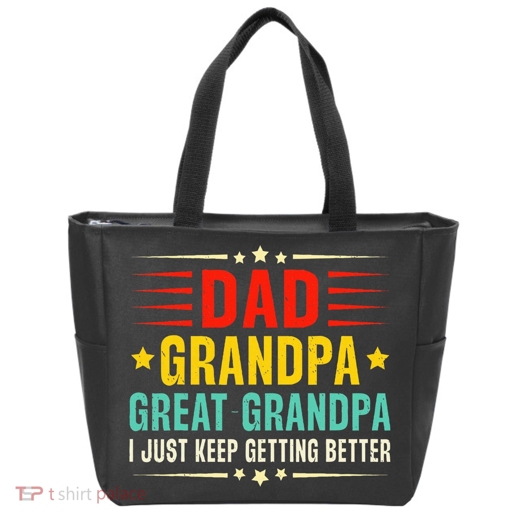 Dad Grandpa Great Grandpa Cool Tote Bag