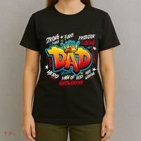 Dad Gifts Gifts For Dad Dad Graffiti Father’S Day T-Shirt thumb 4