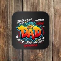Dad Gifts Gifts For Dad Dad Graffiti Father’S Day Coaster thumb 0