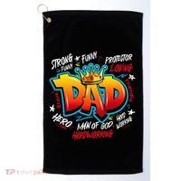 Dad Gifts Gifts For Dad Dad Graffiti Father’S Day Golf Towel thumb 0