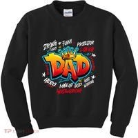 Dad Gifts Gifts For Dad Dad Graffiti Father’S Day Kids Sweatshirt thumb 0