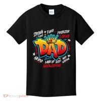 Dad Gifts Gifts For Dad Dad Graffiti Father’S Day Kids T-Shirt thumb 0