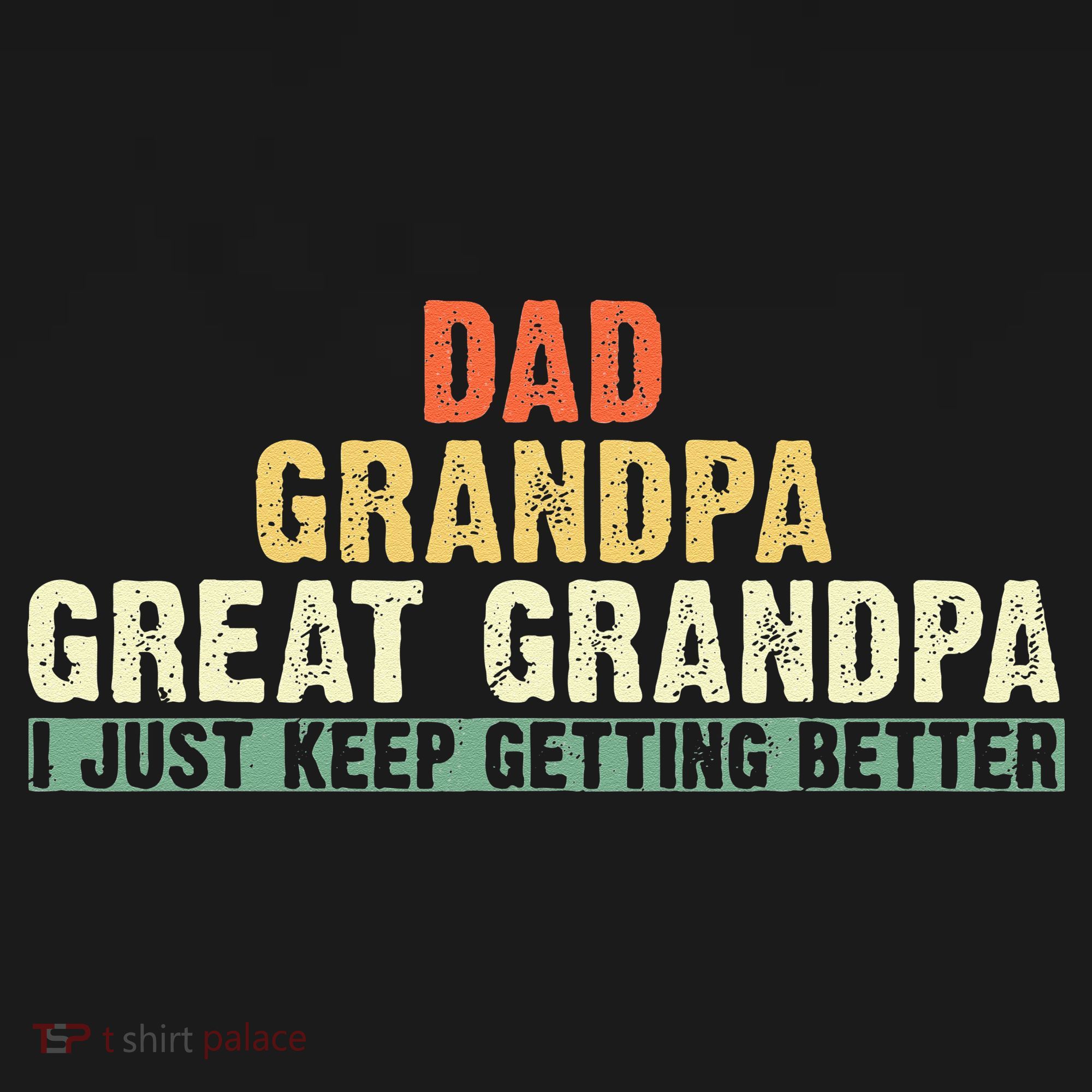Dad Grandpa Great Grandpa Funny fathers day Great Grandpa Women's Tank Top